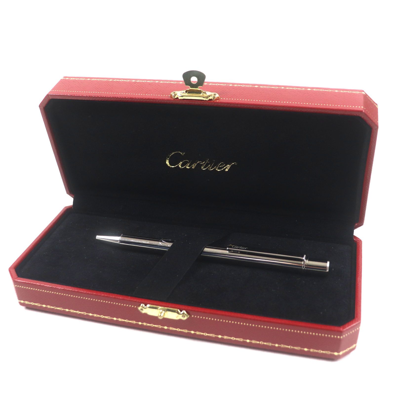 Cartier Cartier Cartier Must de Cartier Silver Ballpoint Pen Metal Pen DUTY FREE for USA Size ONE SIZE - 2 Thumbnail