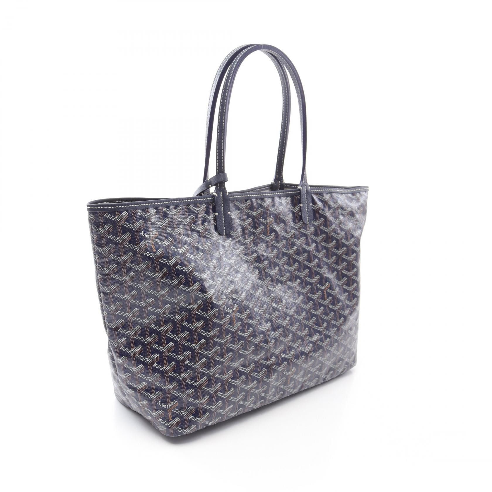 Goyard Goyard Goyard Saint Louis PM Coated Canvas Tote Bag Canvas Tote Bag Size ONE SIZE - 2 Thumbnail