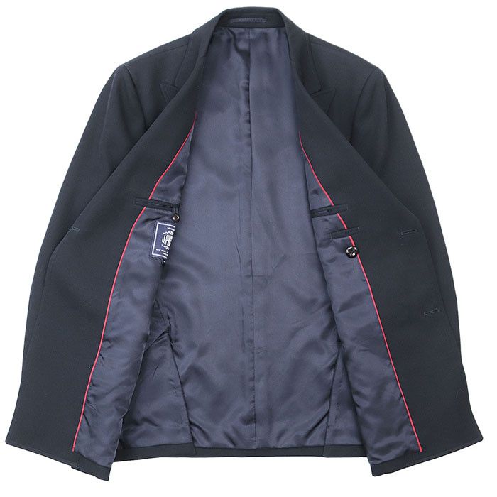 Other Other J.PRESS J.PRESS Wool Tailored Jacket Leather Outerwear Size ONE SIZE - 7 Thumbnail