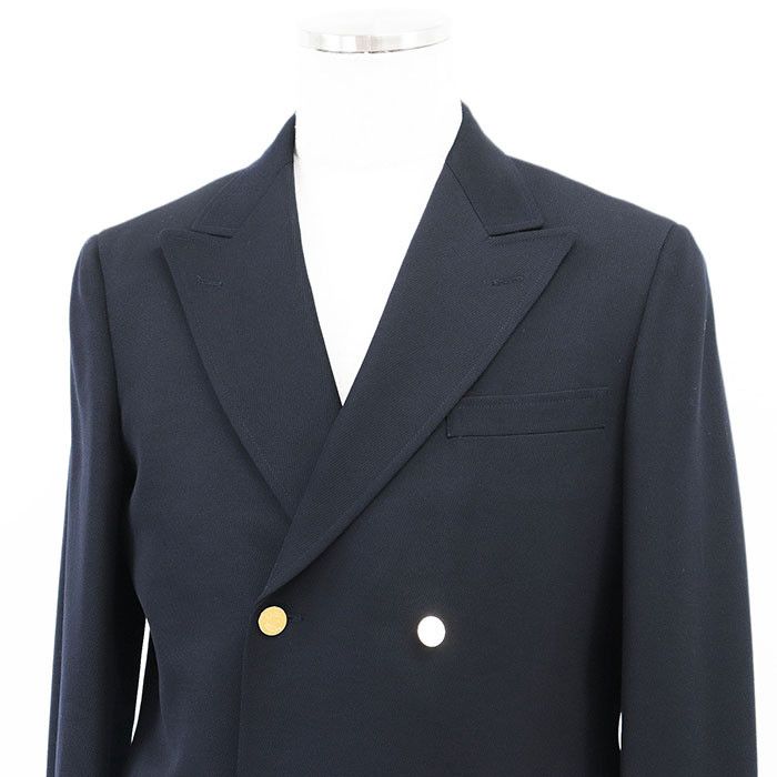 Other Other J.PRESS J.PRESS Wool Tailored Jacket Leather Outerwear Size ONE SIZE - 2 Thumbnail