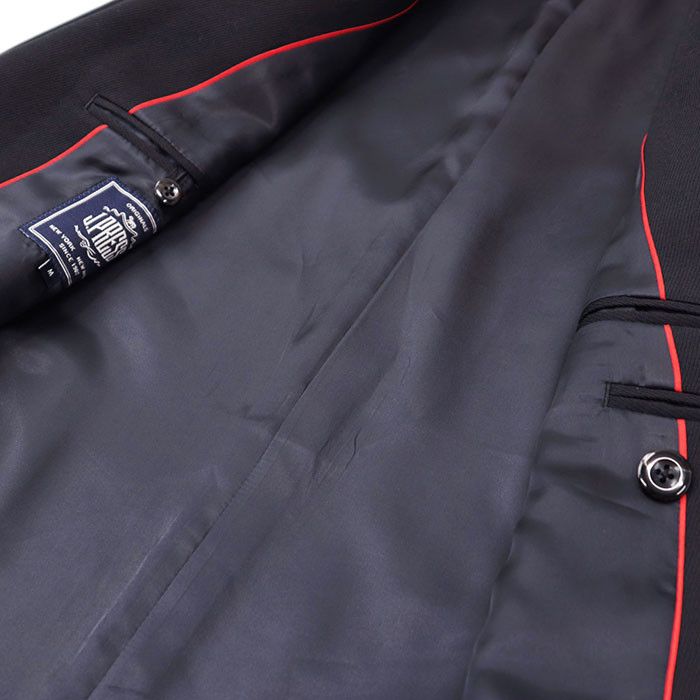 Other Other J.PRESS J.PRESS Wool Tailored Jacket Leather Outerwear Size ONE SIZE - 12 Thumbnail