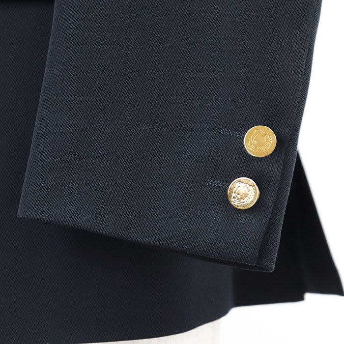 Other Other J.PRESS J.PRESS Wool Tailored Jacket Leather Outerwear Size ONE SIZE - 4 Thumbnail