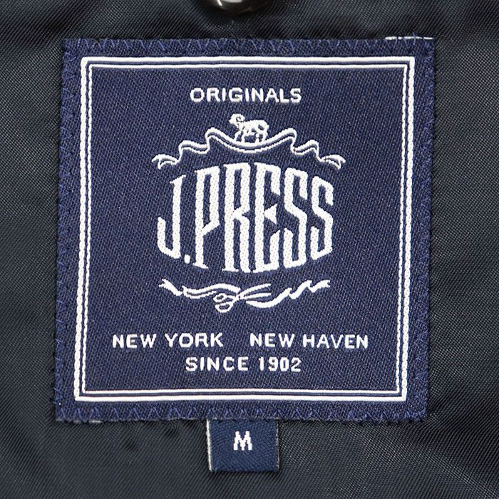 Other Other J.PRESS J.PRESS Wool Tailored Jacket Leather Outerwear Size ONE SIZE - 9 Thumbnail