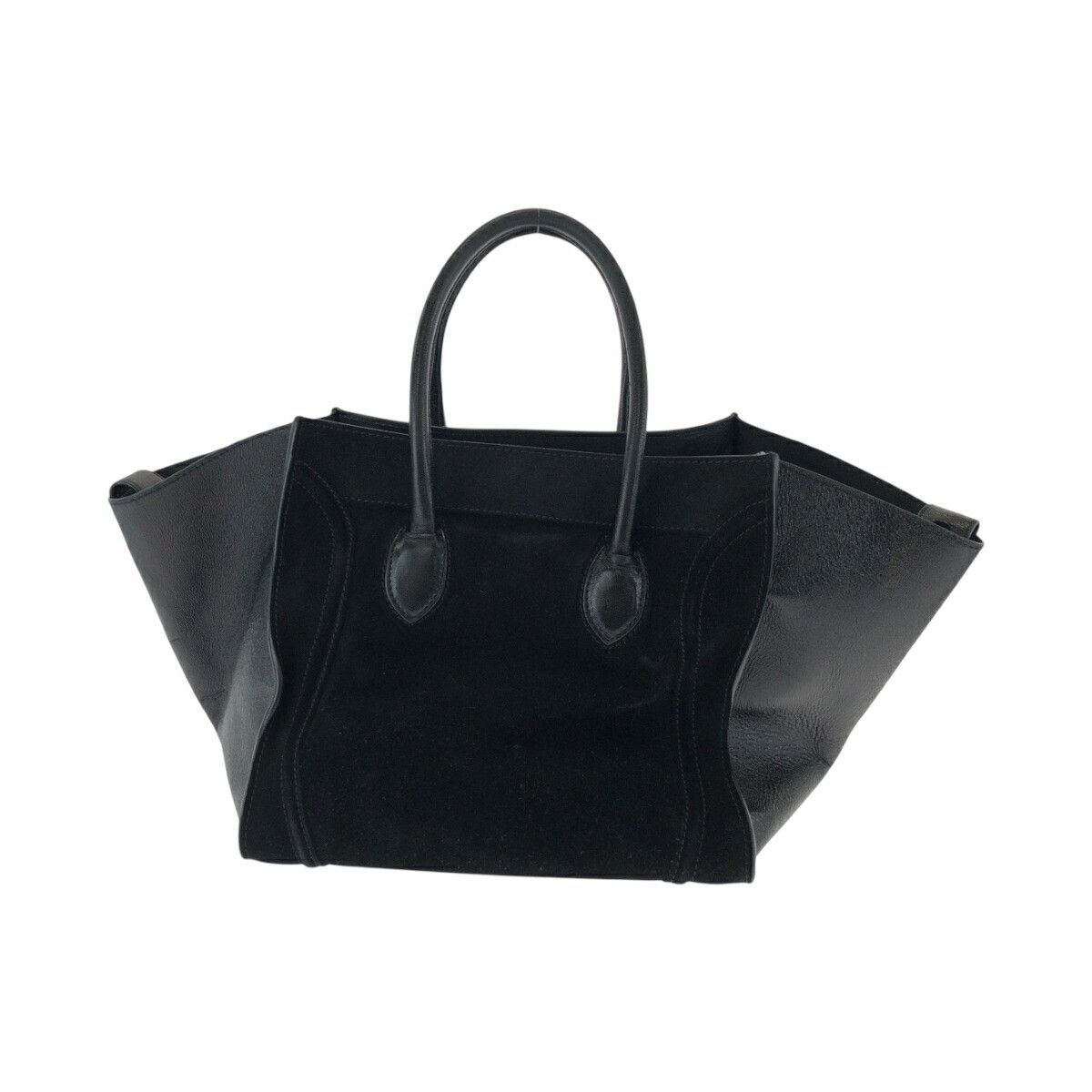 Celine Celine Celine Luggage Phantom Suede/Leather 2way bag Suede Tote Bag DUTY FREE for USA Size ONE SIZE - 2 Thumbnail
