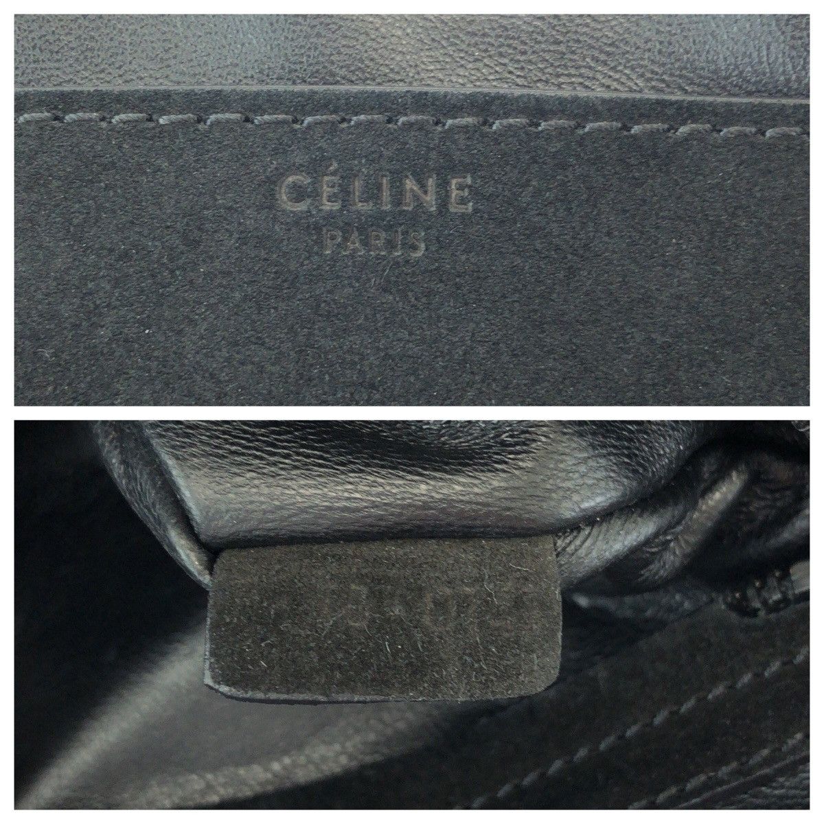 Celine Celine Celine Luggage Phantom Suede/Leather 2way bag Suede Tote Bag DUTY FREE for USA Size ONE SIZE - 4 Thumbnail