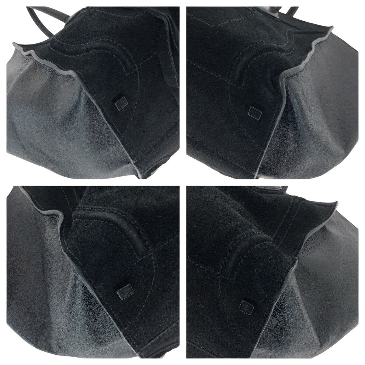 Celine Celine Celine Luggage Phantom Suede/Leather 2way bag Suede Tote Bag DUTY FREE for USA Size ONE SIZE - 3 Thumbnail