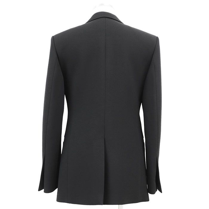 Salvatore Ferragamo Salvatore Ferragamo Salvatore Ferragamo 100% Virgin Wool Jacket Leather Suits Size ONE SIZE - 6 Thumbnail