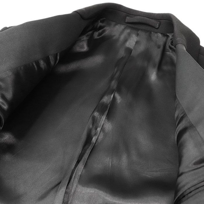 Salvatore Ferragamo Salvatore Ferragamo Salvatore Ferragamo 100% Virgin Wool Jacket Leather Suits Size ONE SIZE - 14 Thumbnail