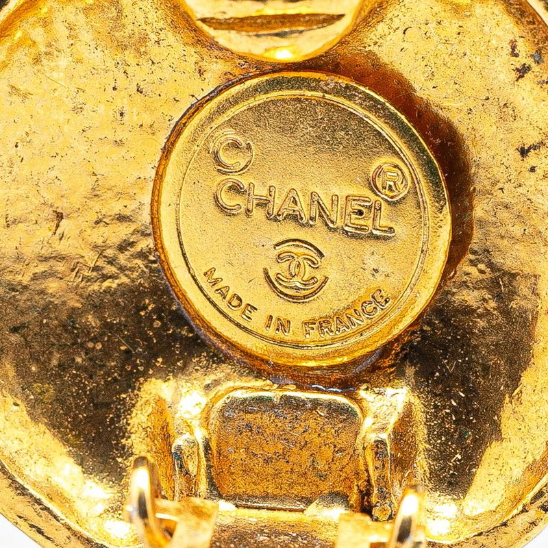 Chanel Chanel Chanel Coco Mark Earrings Metal Earrings Size ONE SIZE - 4 Thumbnail