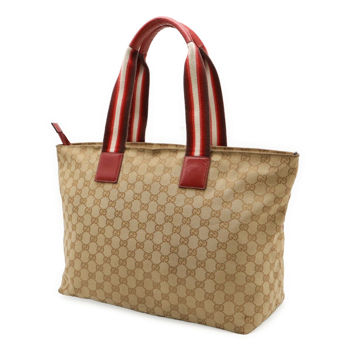 Gucci Gucci Gucci GG Canvas Leather Tote Bag Canvas Shoulder Bag 155524 Size ONE SIZE - 2 Thumbnail