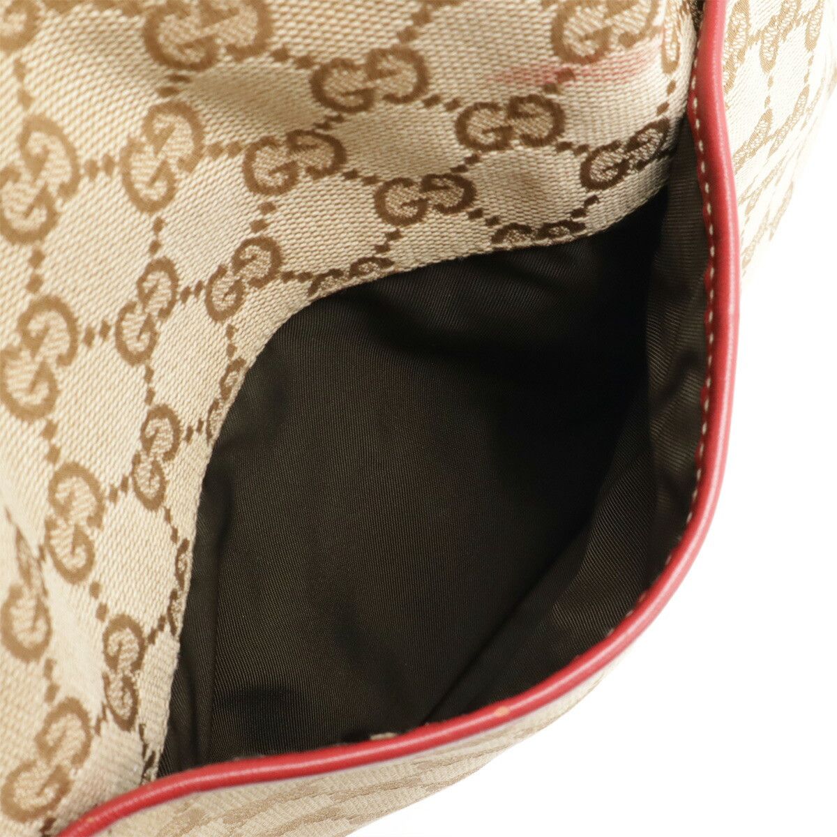Gucci Gucci Gucci GG Canvas Leather Tote Bag Canvas Shoulder Bag 155524 Size ONE SIZE - 9 Thumbnail