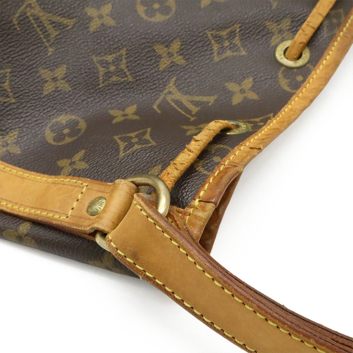 Louis Vuitton Louis Vuitton Louis Vuitton Noe Monogram Shoulder Bag Canvas Shoulder Bag M42224 Size ONE SIZE - 6 Thumbnail