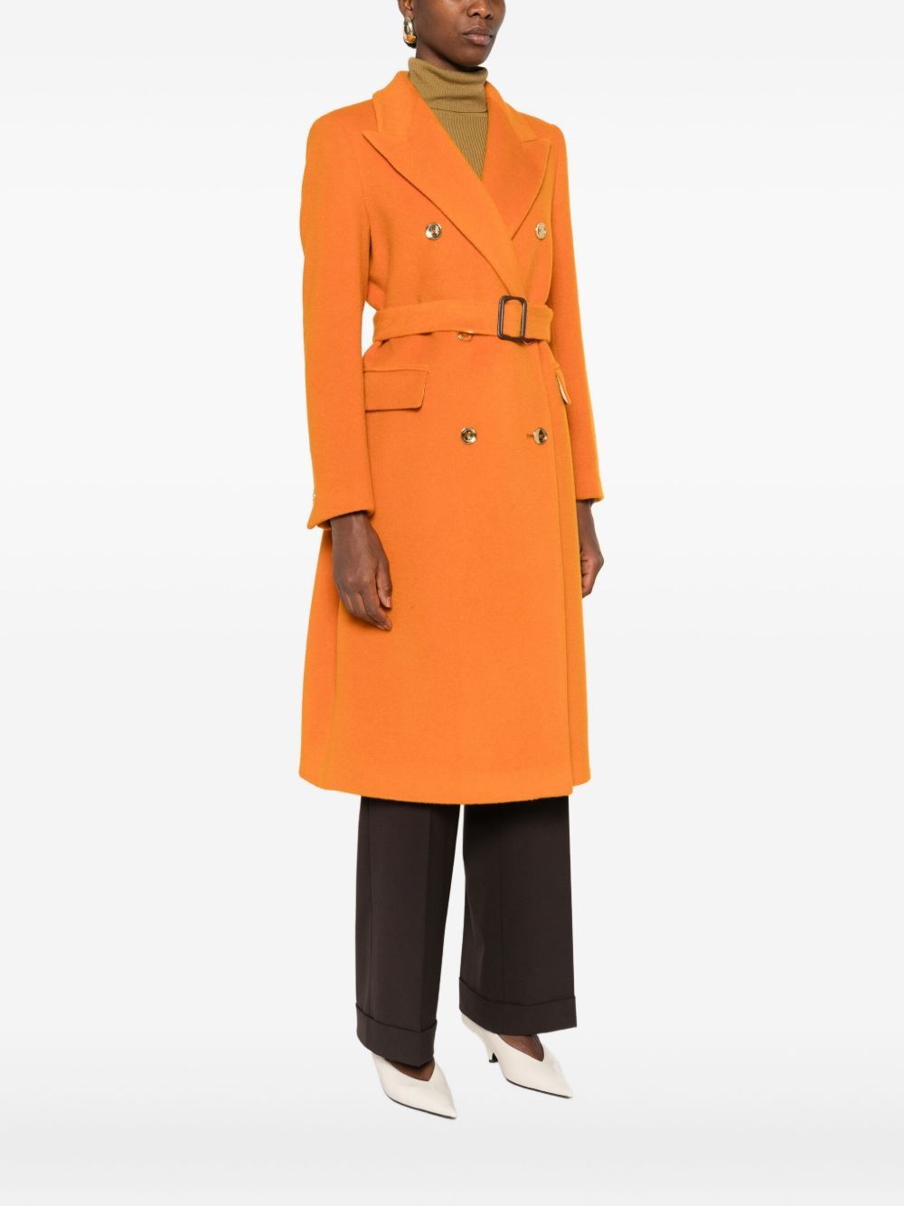 Tagliatore WOOL DOUBLE-BTEASTED COAT Size M / US 6-8 / IT 42-44 - 4 Thumbnail