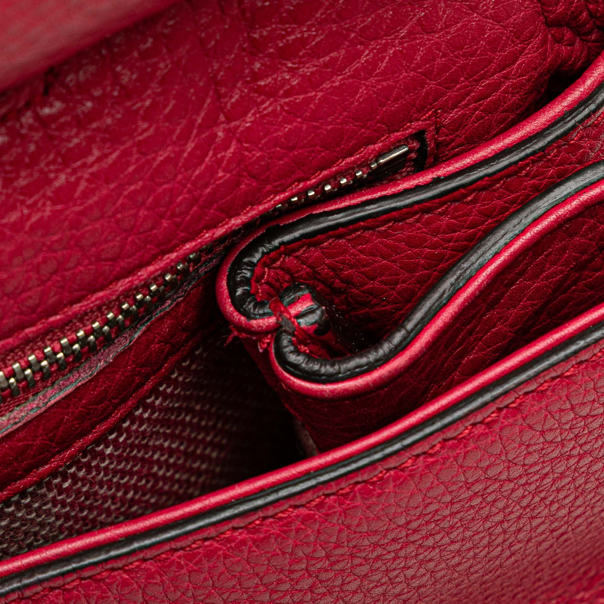 Gucci Gucci Medium Leather Bamboo Daily Satchel Size ONE SIZE - 8 Thumbnail