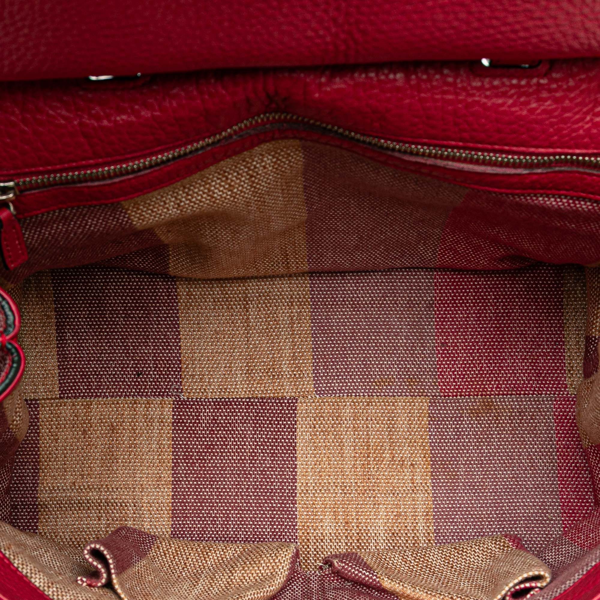 Gucci Gucci Medium Leather Bamboo Daily Satchel Size ONE SIZE - 4 Thumbnail