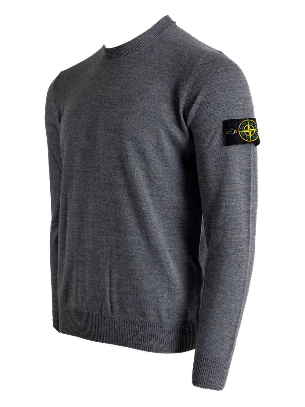 Stone Island WOOL CREWNECK SWEATER Size US L / EU 52-54 / 3 - 3 Thumbnail