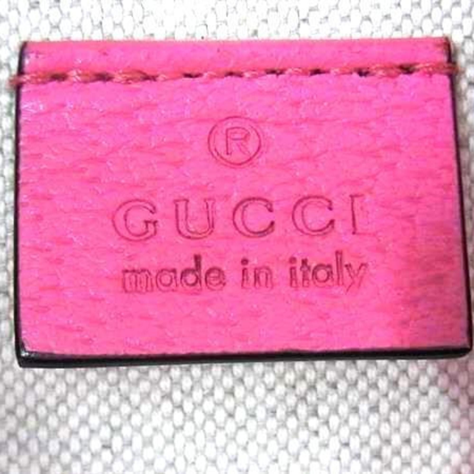 Gucci GUCCI Printed Medium Tote Bag 575140 Pink Women's Size ONE SIZE - 6 Thumbnail