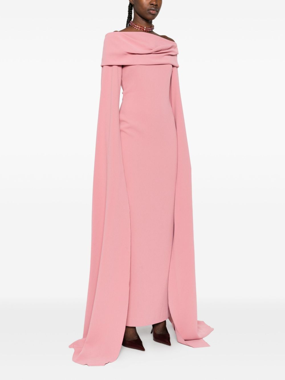 Solace London NURI MIDI DRESS Size XS / US 0-2 / IT 36-38 - 3 Thumbnail
