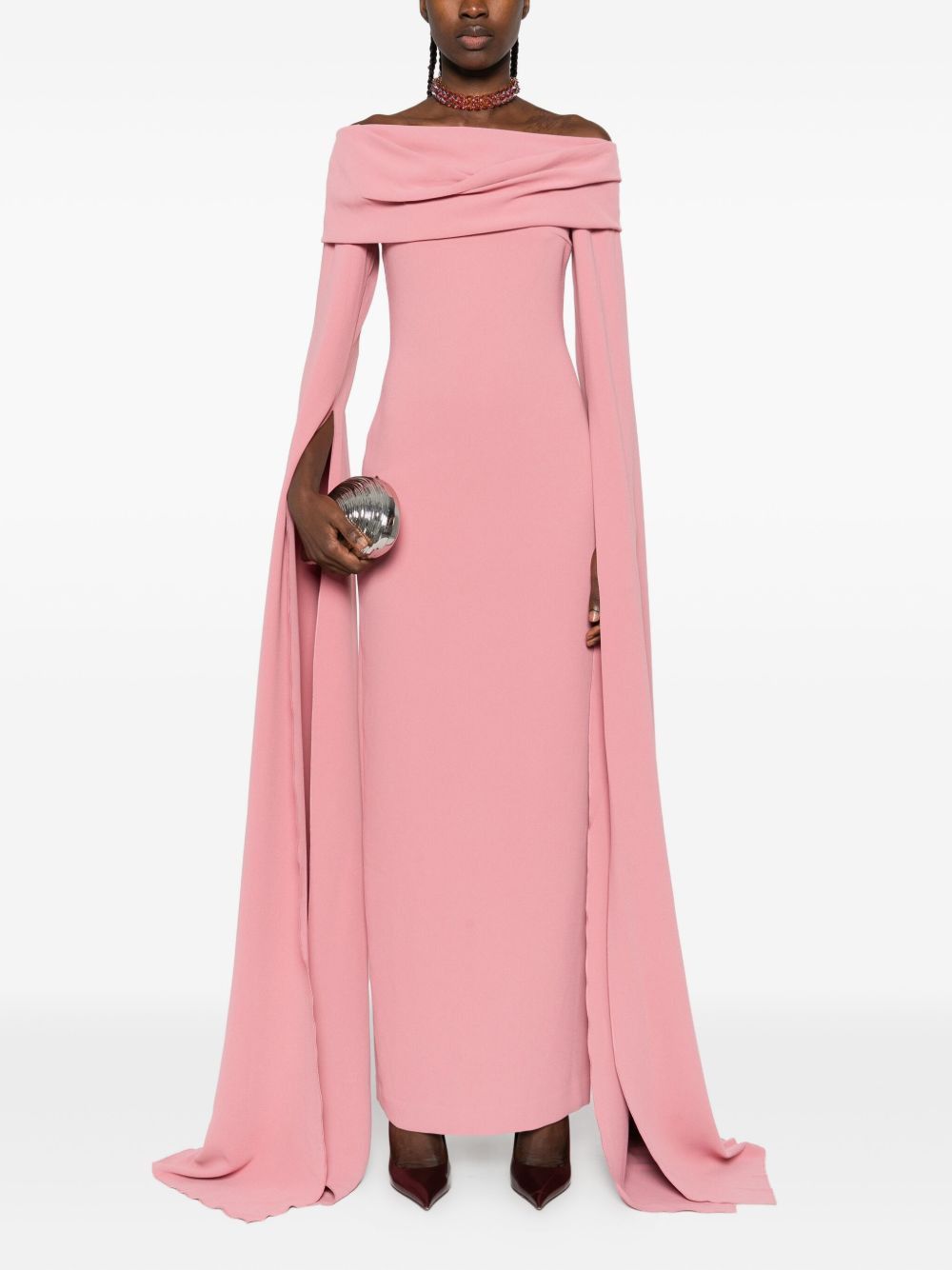 Solace London NURI MIDI DRESS Size XS / US 0-2 / IT 36-38 - 2 Thumbnail