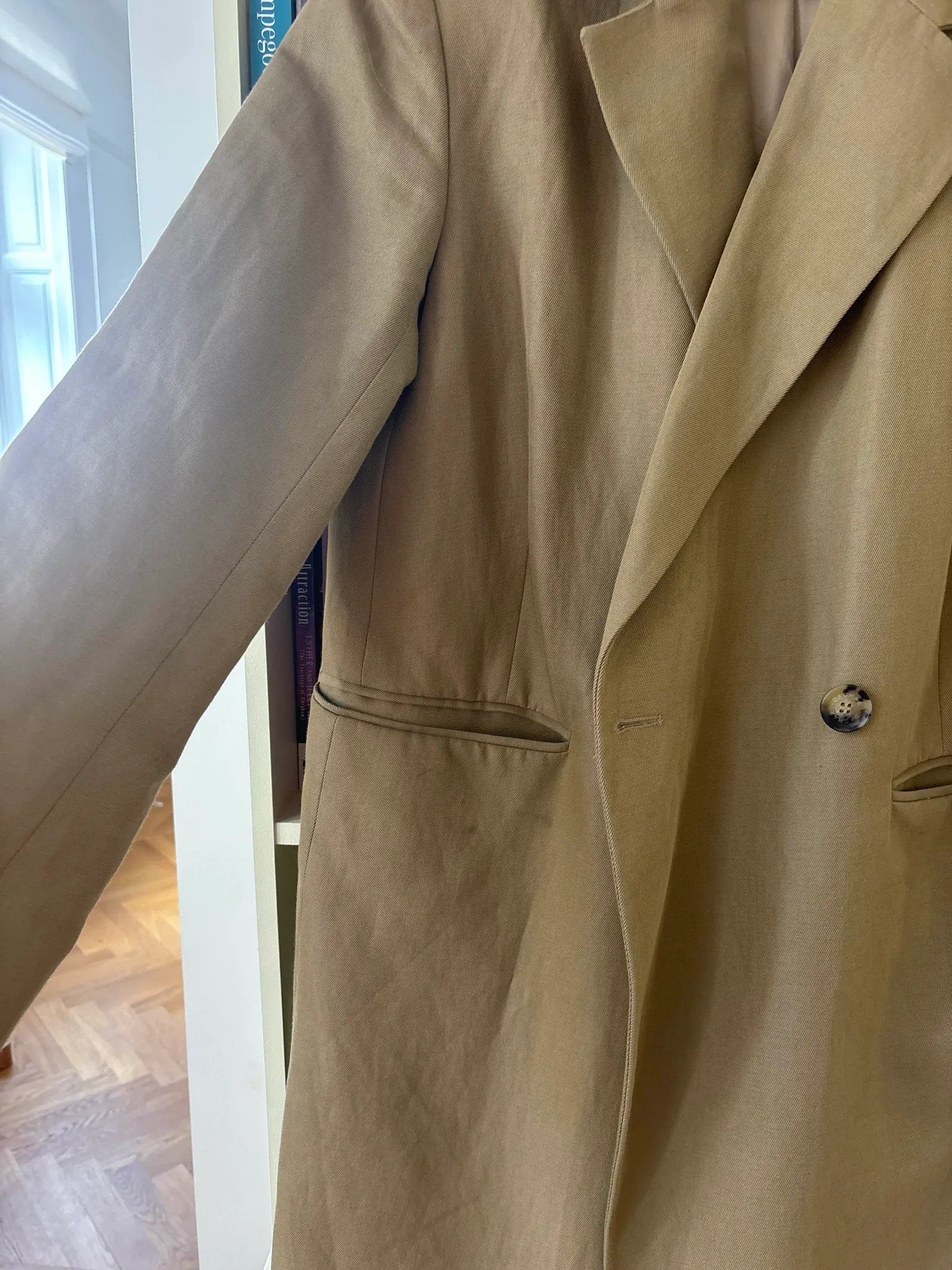 Dagmar Dagmar Dagmar Double Breasted Linen Coat Coat Size XS / US 0-2 / IT 36-38 - 4 Thumbnail