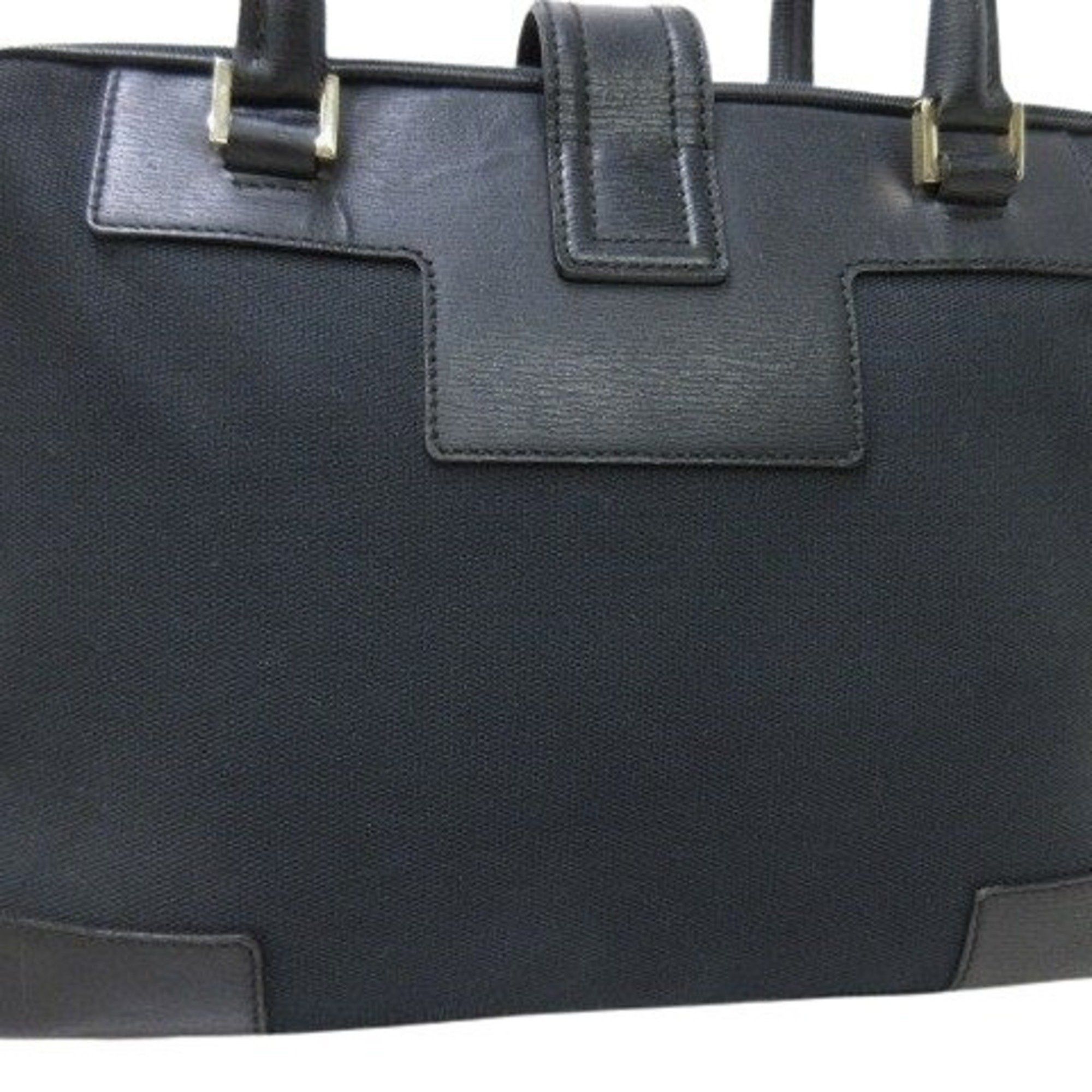 Gucci Gucci Handbag G 001-5155 Black Canvas x Leather Women's Size ONE SIZE - 7 Thumbnail