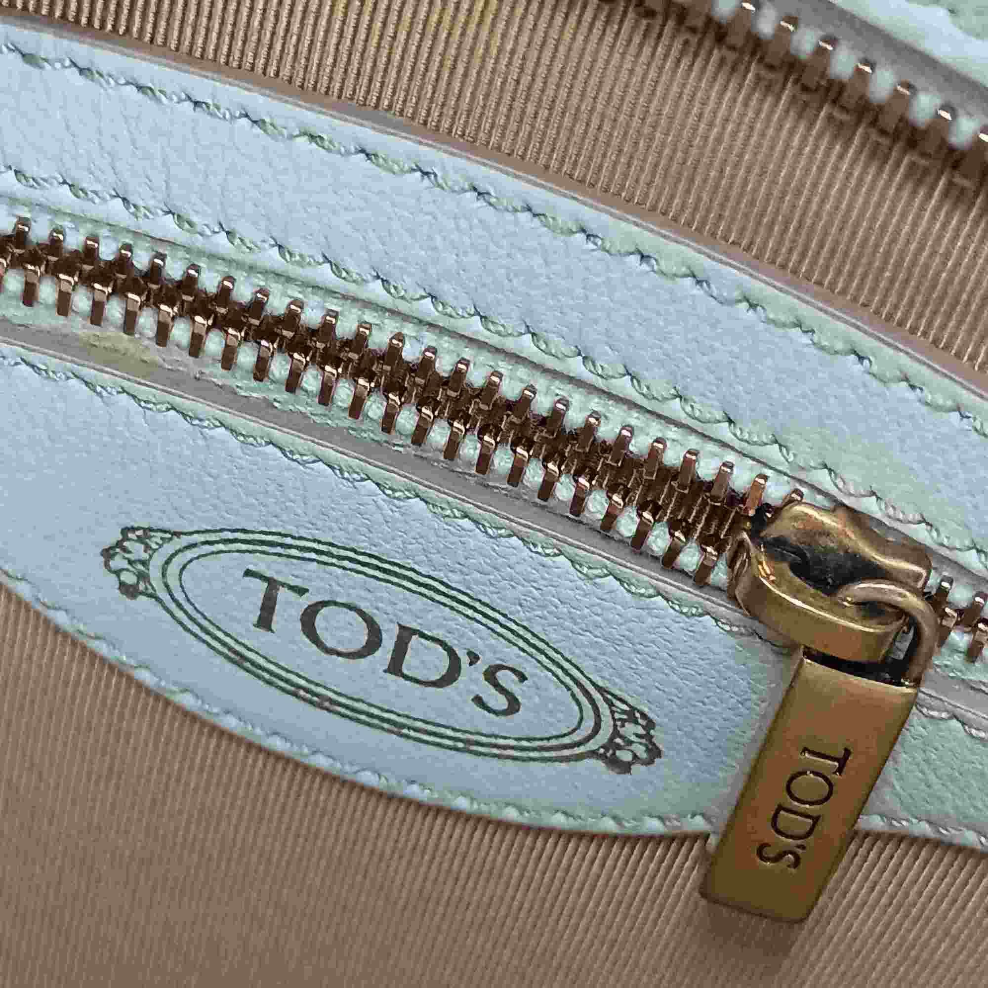 Tod's TOD'S Oboe Large Shoulder Bag - White Leather Women's Timeless Tote Size ONE SIZE - 9 Thumbnail