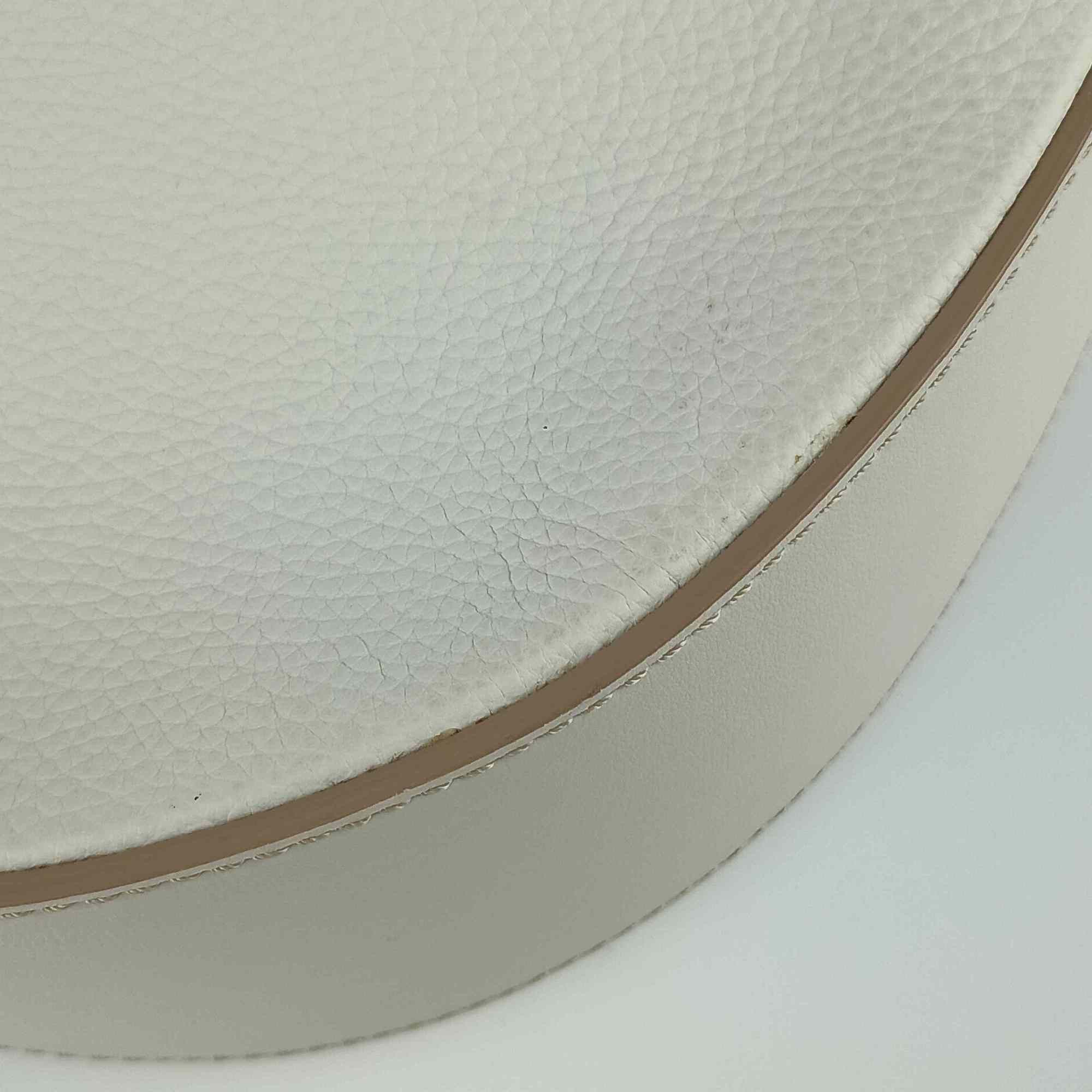 Tod's TOD'S Oboe Large Shoulder Bag - White Leather Women's Timeless Tote Size ONE SIZE - 5 Thumbnail