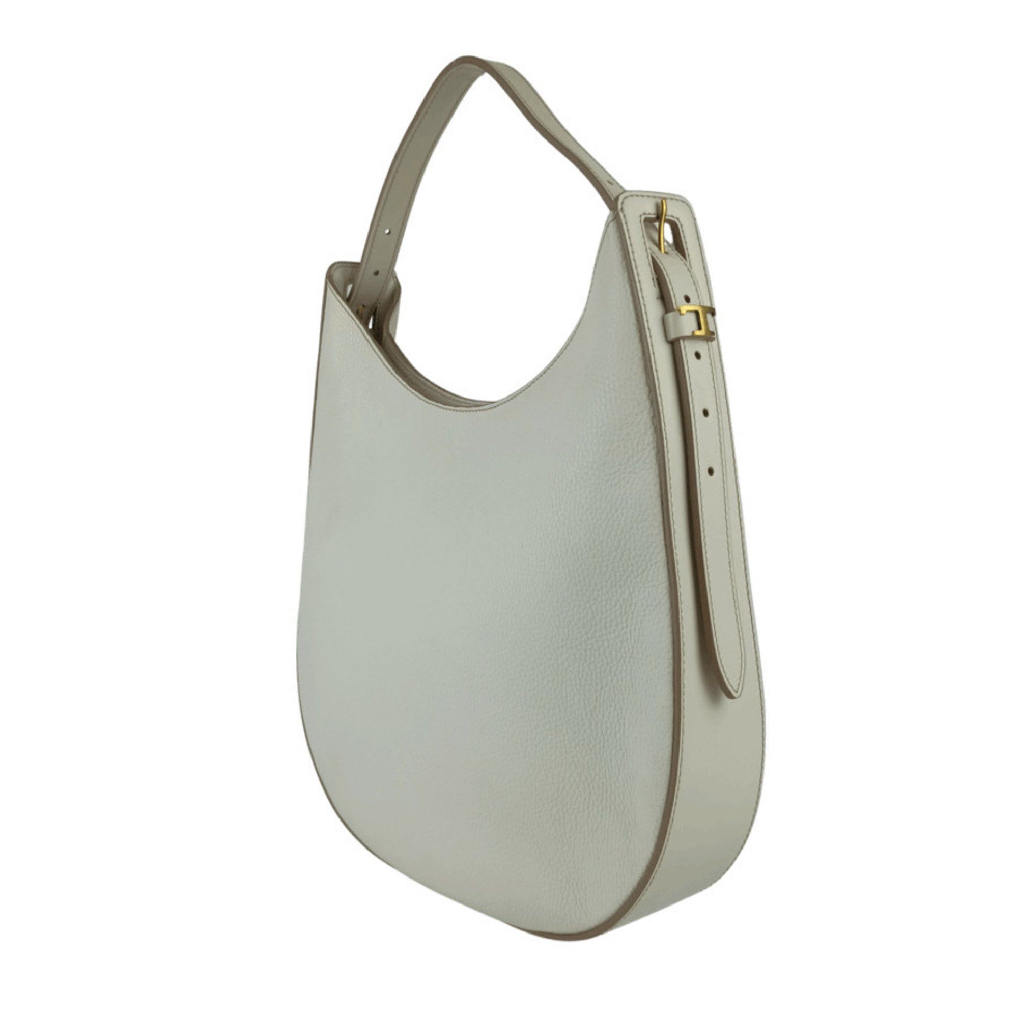Tod's TOD'S Oboe Large Shoulder Bag - White Leather Women's Timeless Tote Size ONE SIZE - 2 Thumbnail