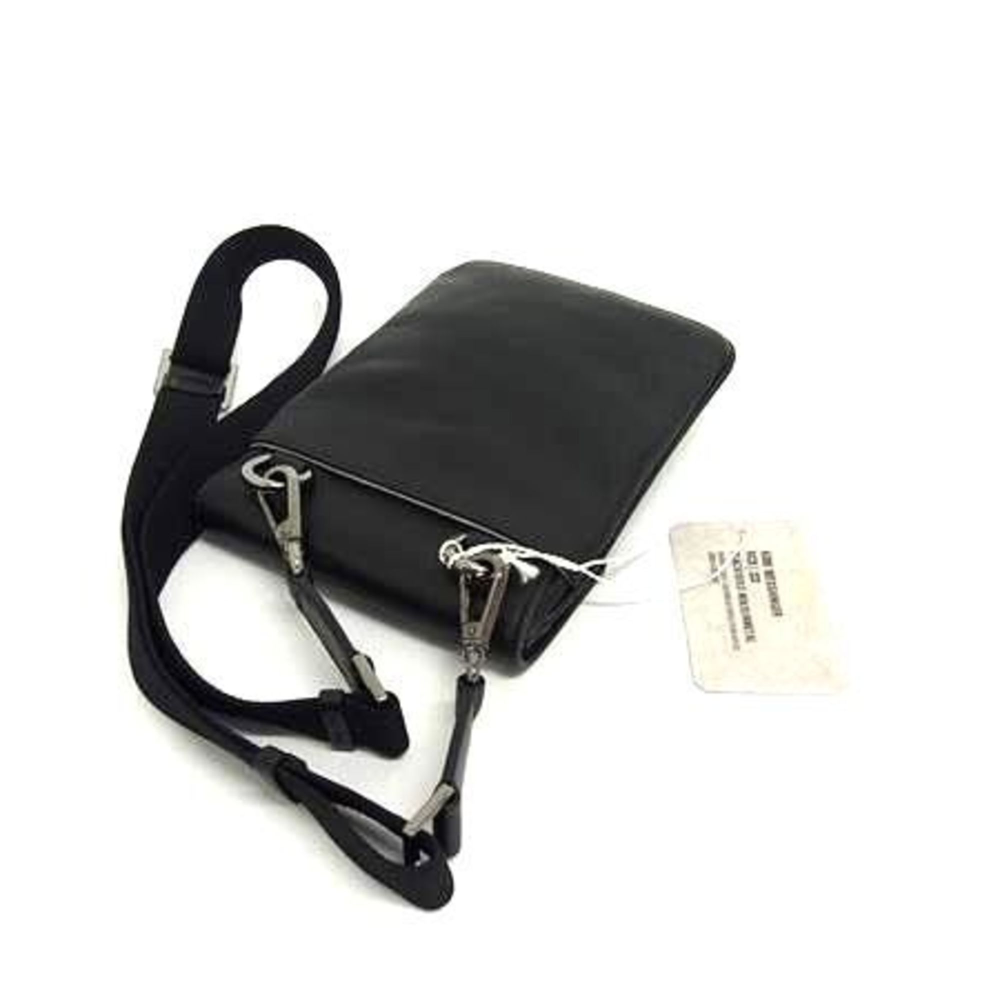 Jimmy Choo JIMMY CHOO KIMI MESSANGER RCX Shoulder Bag - Black Leather with Star Studs for Men and Women Size ONE SIZE - 2 Thumbnail