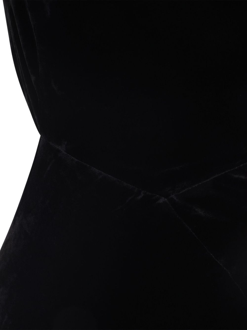 Rick Owens VELVET LONG DRESS Size M / US 6-8 / IT 42-44 - 3 Thumbnail