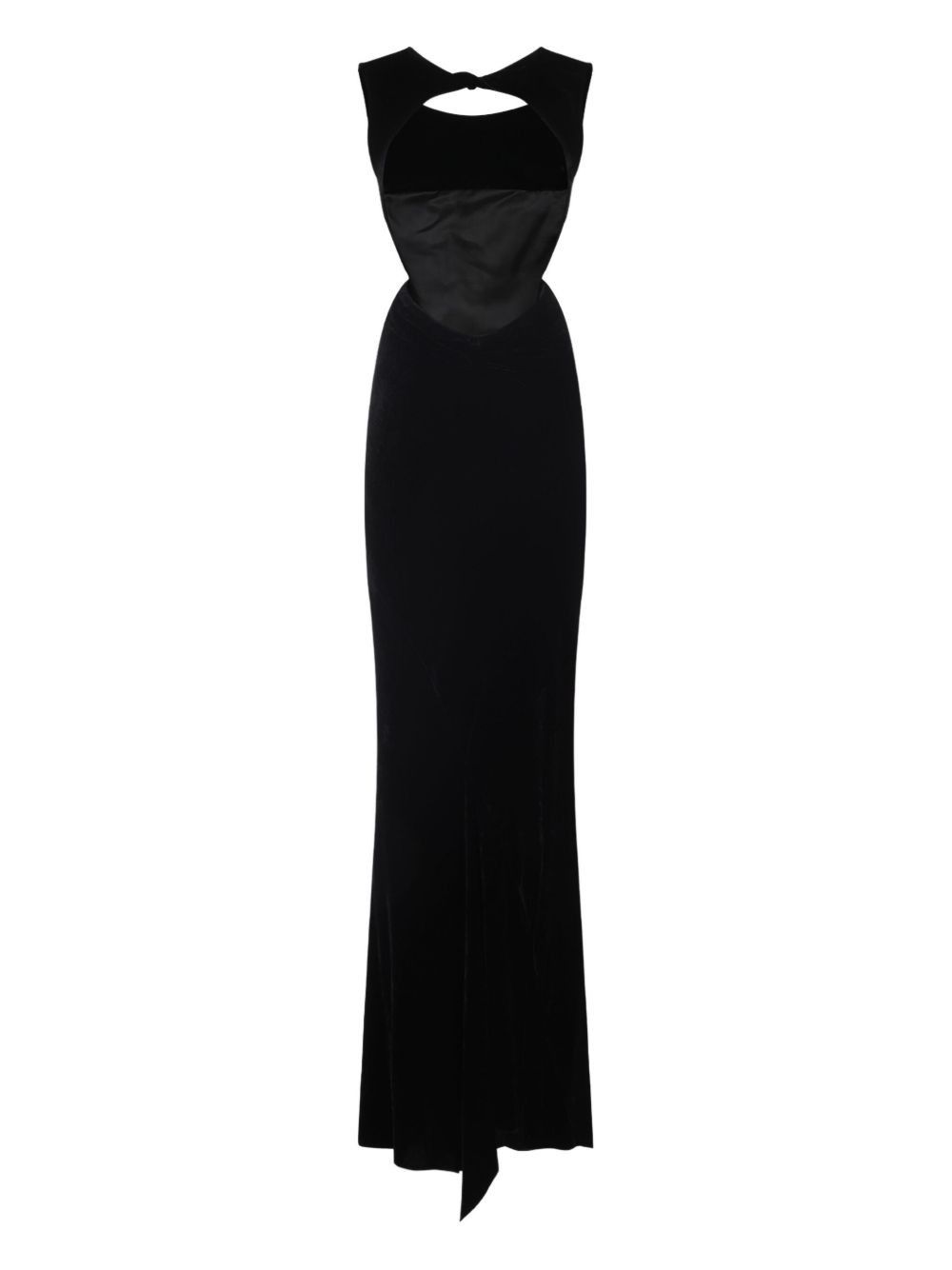 Rick Owens VELVET LONG DRESS Size M / US 6-8 / IT 42-44 - 4 Thumbnail