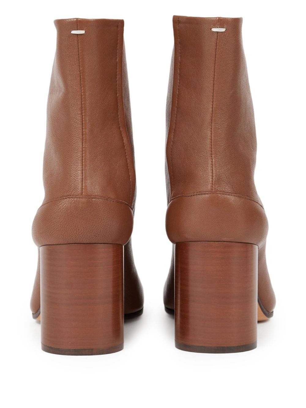 Maison Margiela TABI LEATHER ANKLE BOOTS Size US 8.5 / IT 38.5 - 4 Thumbnail