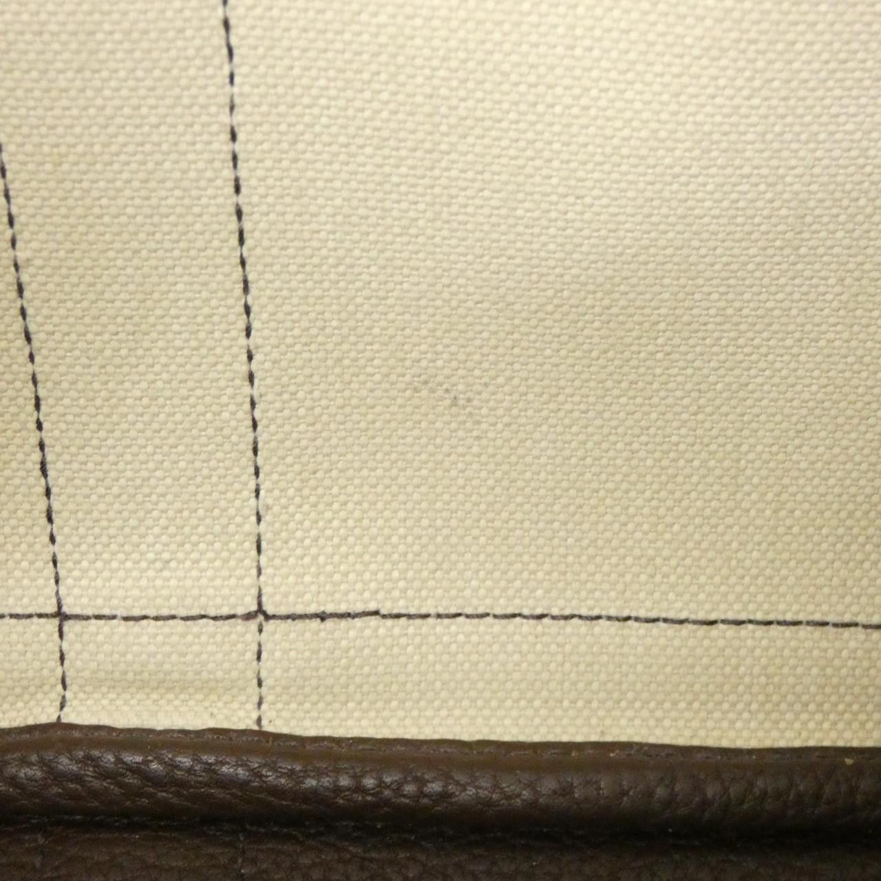 Hermes Hermes Hermes Garden Party Toile Militaire/Negonda Bag Leather Tote Bag Stamp Z Size ONE SIZE - 7 Thumbnail