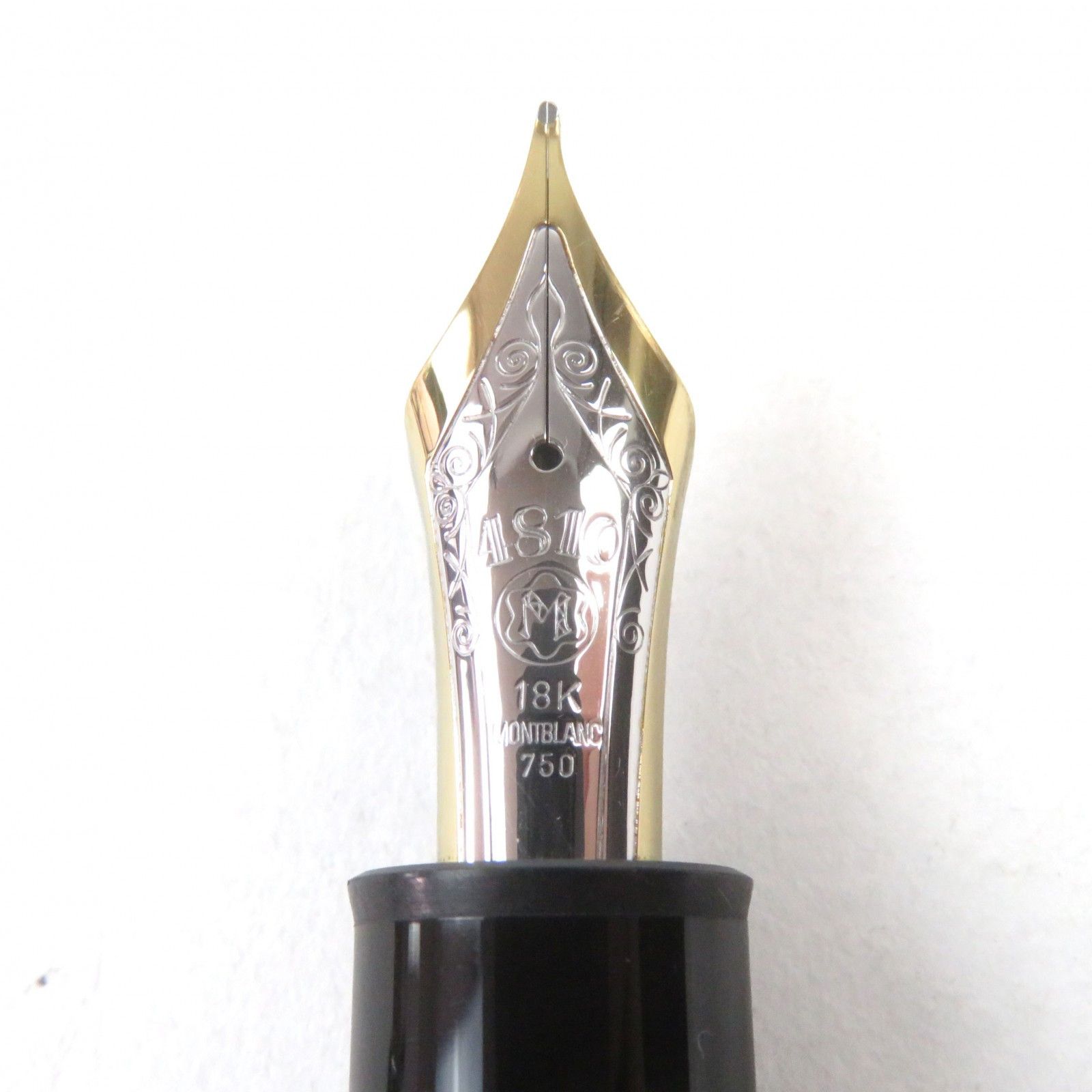 Montblanc Montblanc Montblanc Meisterstuck Au750 Fountain Pen Metal Pen Size ONE SIZE - 6 Thumbnail