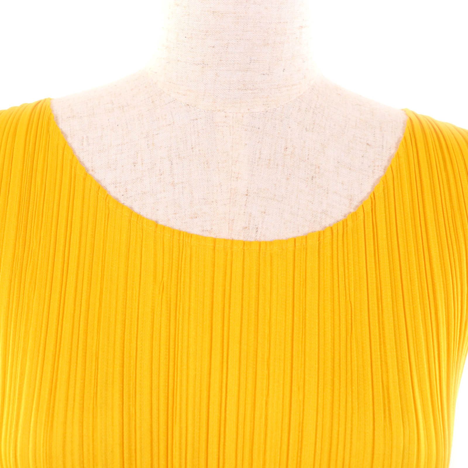 Issey Miyake Issey Miyake PLEATS PLEASE PLEATS PLEASE polyester dress Plastic Dresses PP51-JT207 Size ONE SIZE - 4 Thumbnail