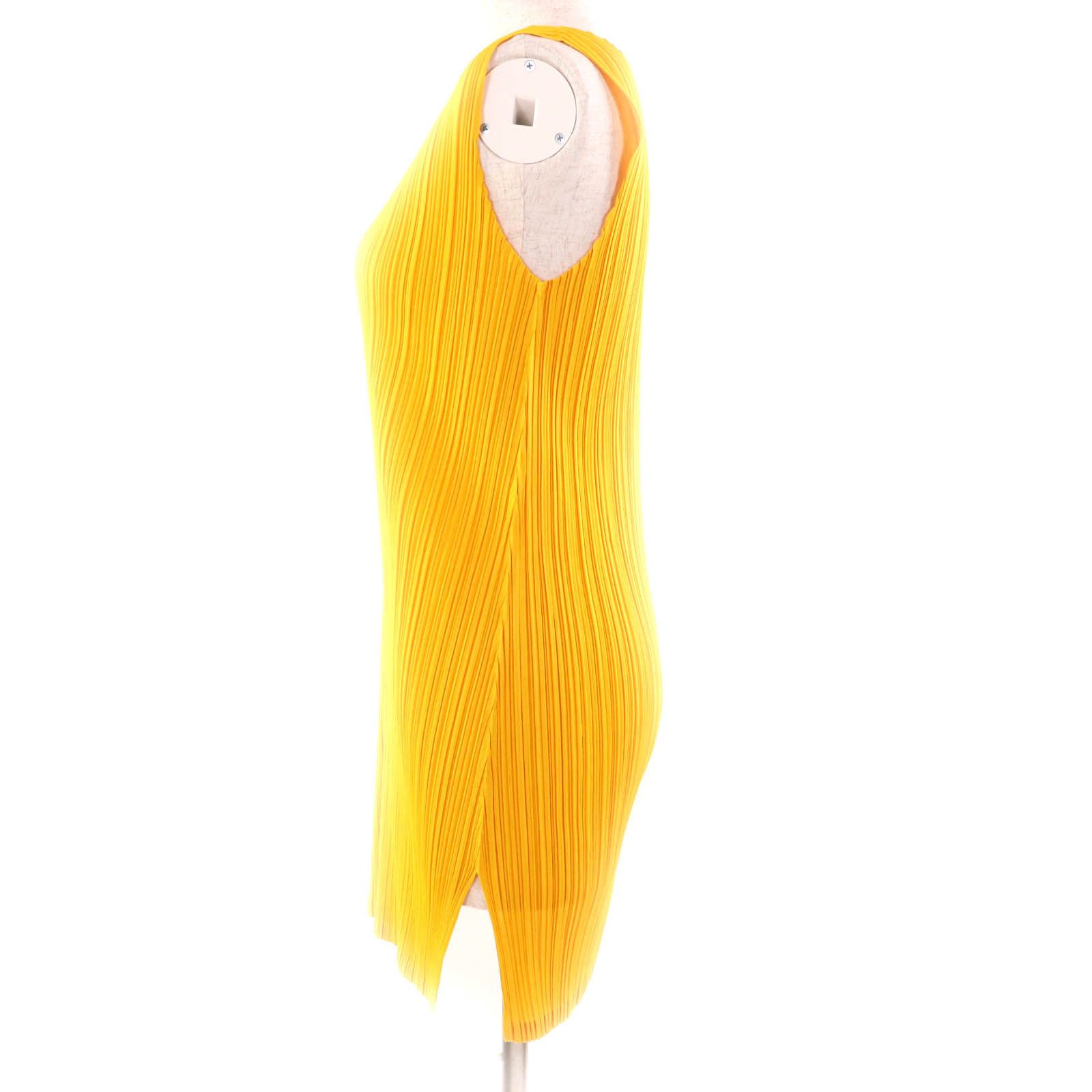 Issey Miyake Issey Miyake PLEATS PLEASE PLEATS PLEASE polyester dress Plastic Dresses PP51-JT207 Size ONE SIZE - 2 Thumbnail