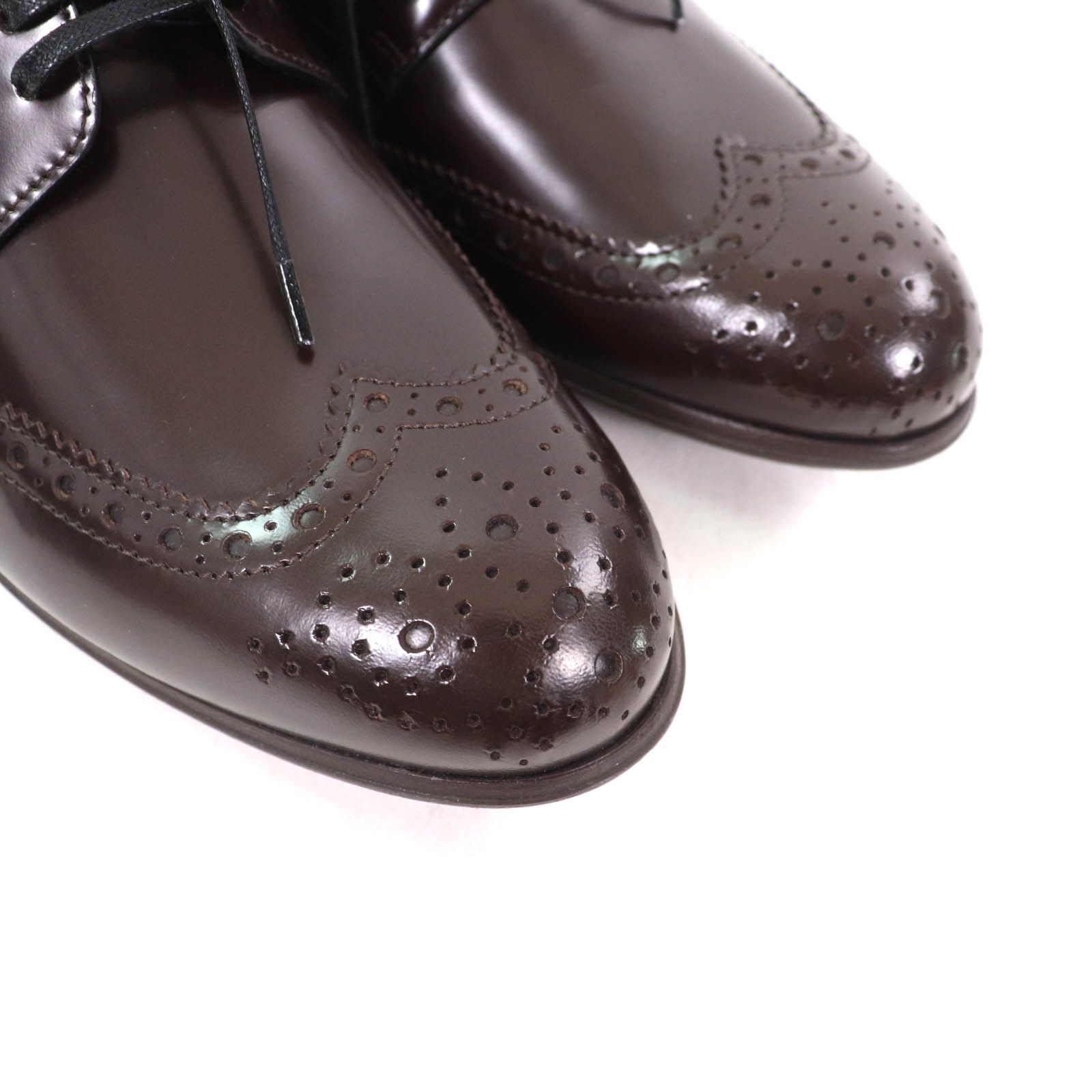 Dolce & Gabbana Dolce & Gabbana Dolce&Gabbana Wing tip Leather Lace-up Shoes Leather Shoes Size ONE SIZE - 8 Thumbnail