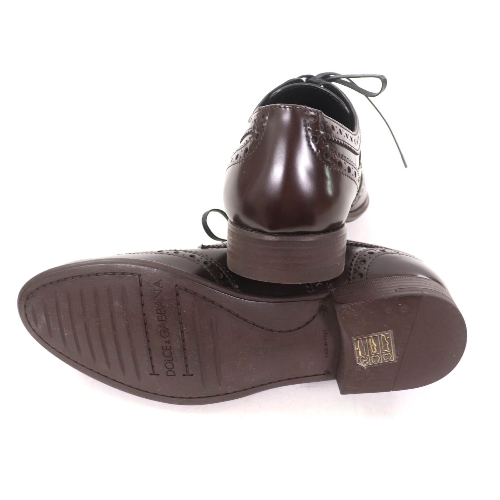 Dolce & Gabbana Dolce & Gabbana Dolce&Gabbana Wing tip Leather Lace-up Shoes Leather Shoes Size ONE SIZE - 7 Thumbnail
