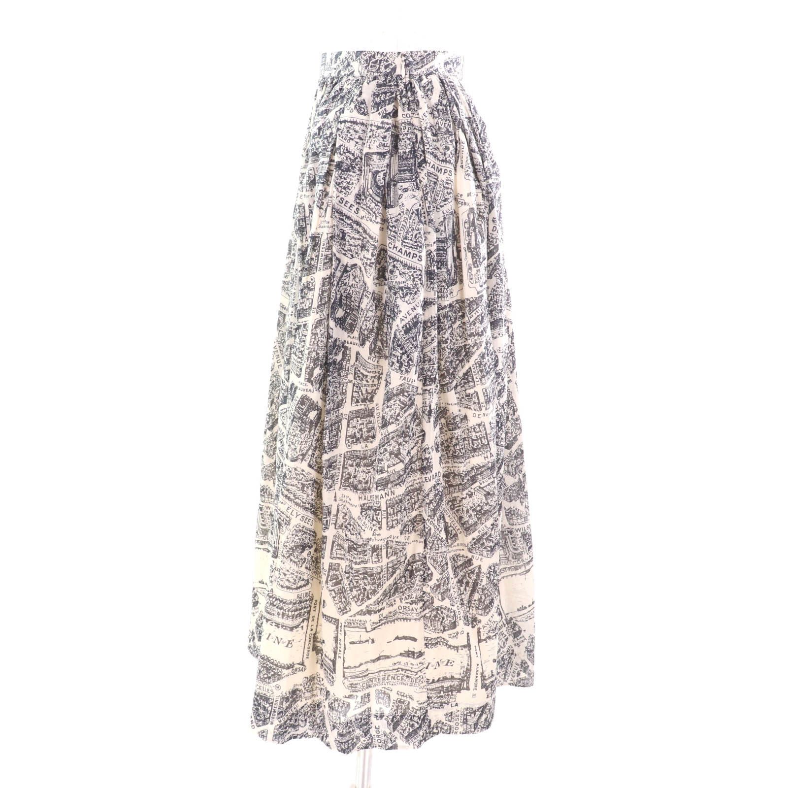 Dior Dior Christian Dior 351J90A3294 Cotton Skirt Cotton Skirts 351J90A3294 Size ONE SIZE - 3 Thumbnail