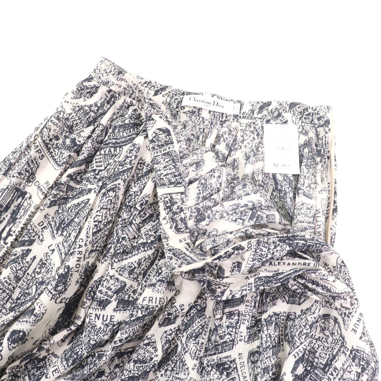 Dior Dior Christian Dior 351J90A3294 Cotton Skirt Cotton Skirts 351J90A3294 Size ONE SIZE - 5 Thumbnail