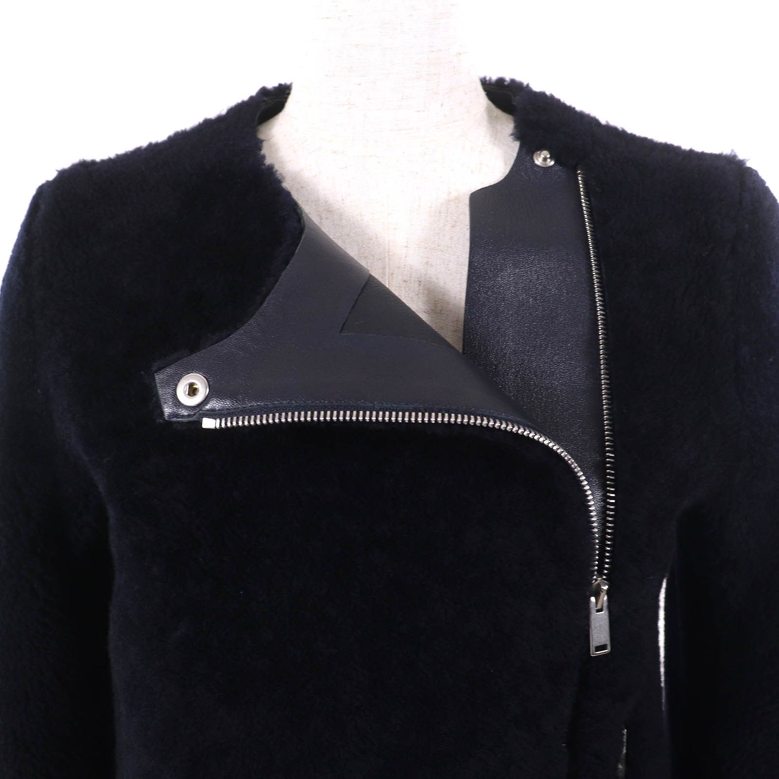 Celine Celine Celine Phoebe period lambskin mouton jacket Leather Outerwear Size ONE SIZE - 5 Thumbnail