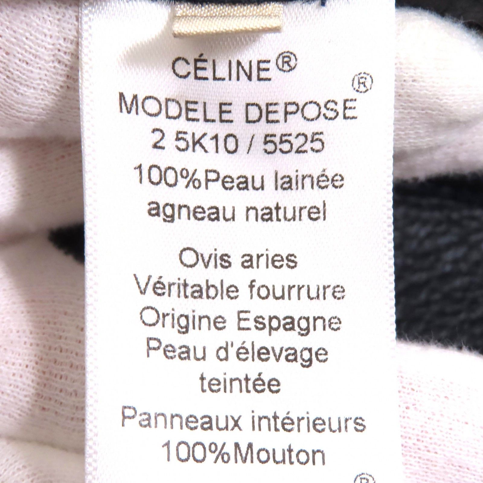 Celine Celine Celine Phoebe period lambskin mouton jacket Leather Outerwear Size ONE SIZE - 11 Thumbnail