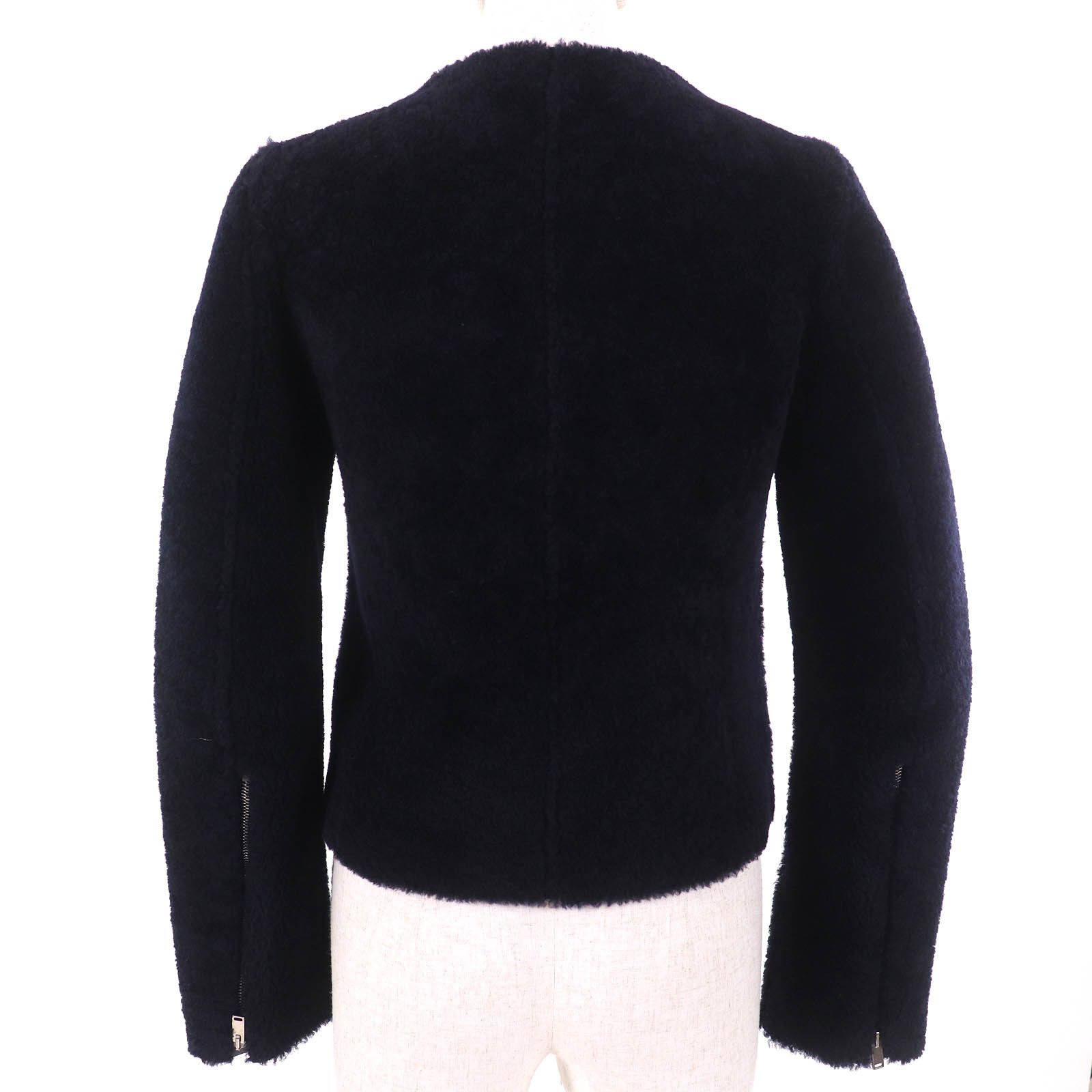 Celine Celine Celine Phoebe period lambskin mouton jacket Leather Outerwear Size ONE SIZE - 3 Thumbnail