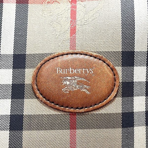 Burberry Burberry Burberry Nova Check Shadow Horse Boston Bag Canvas Handbag Size ONE SIZE - 8 Thumbnail