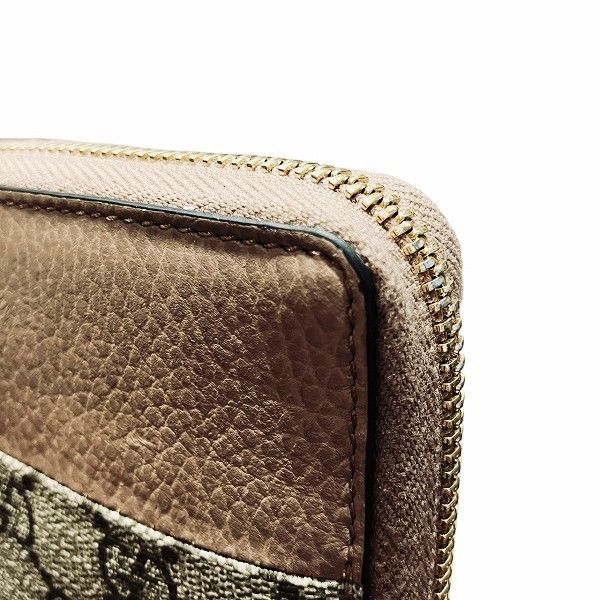 Gucci Gucci Gucci GG Marmont Canvas Leather Long Wallet Canvas Long Wallet 456117 Size ONE SIZE - 7 Thumbnail