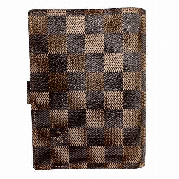 Louis Vuitton Louis Vuitton Louis Vuitton Agenda PM Damier Notebook Cover Canvas Short Wallet R20700 Size ONE SIZE - 2 Thumbnail