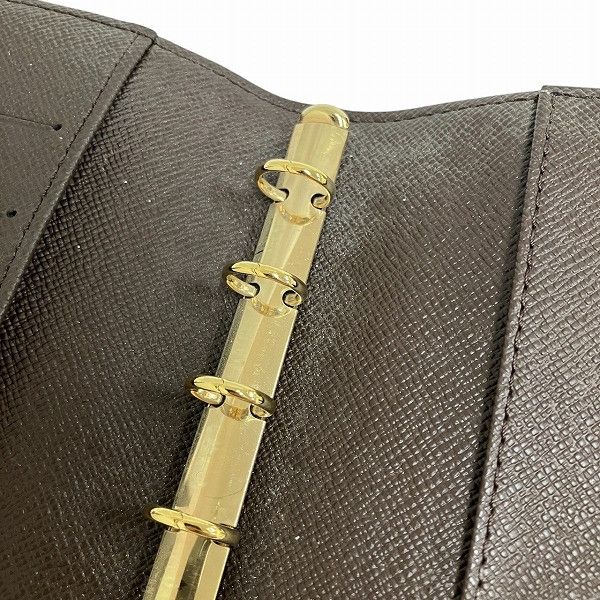 Louis Vuitton Louis Vuitton Louis Vuitton Agenda PM Damier Notebook Cover Canvas Short Wallet R20700 Size ONE SIZE - 7 Thumbnail