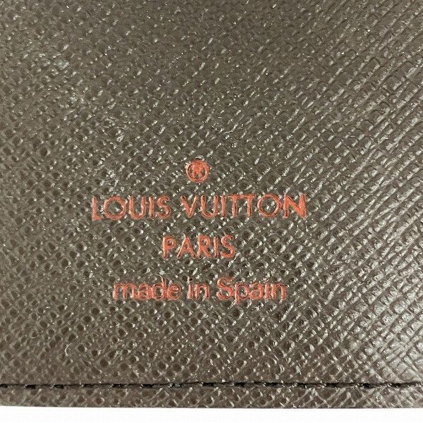 Louis Vuitton Louis Vuitton Louis Vuitton Agenda PM Damier Notebook Cover Canvas Short Wallet R20700 Size ONE SIZE - 4 Thumbnail