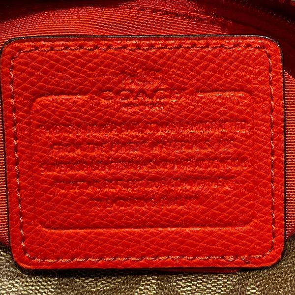 Coach Coach Coach Signature PVC 2way Bag Leather Shoulder Bag F34084 Size ONE SIZE - 4 Thumbnail
