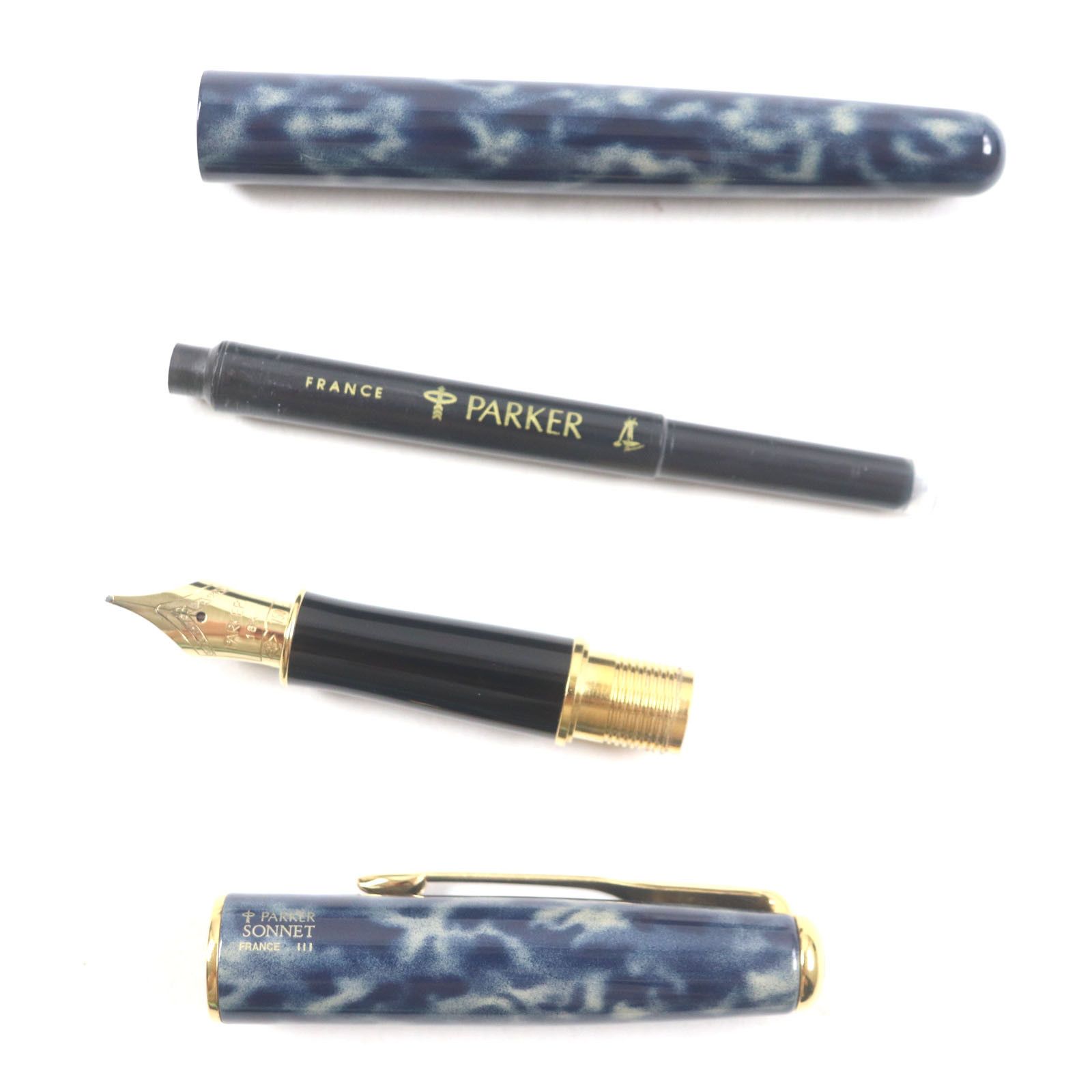 Other Other Parker Sonnet Au750 Fountain Pen Metal Pen DUTY FREE for USA Size ONE SIZE - 4 Thumbnail